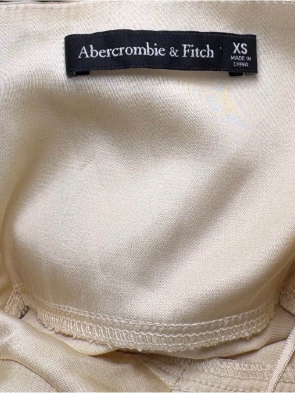 Abercrombie & Fitch Lace butter yellow dress!! - Picture 3 of 3